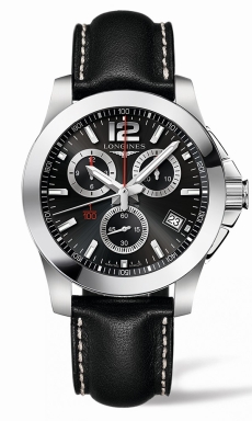 Часы Longines Conquest Quartz Chrono L3.700.4.56.0